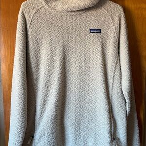 Patagonia Textured Gray Crewneck Sweater